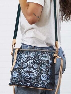 Consuela Besos Floral Embroidered Crossbody